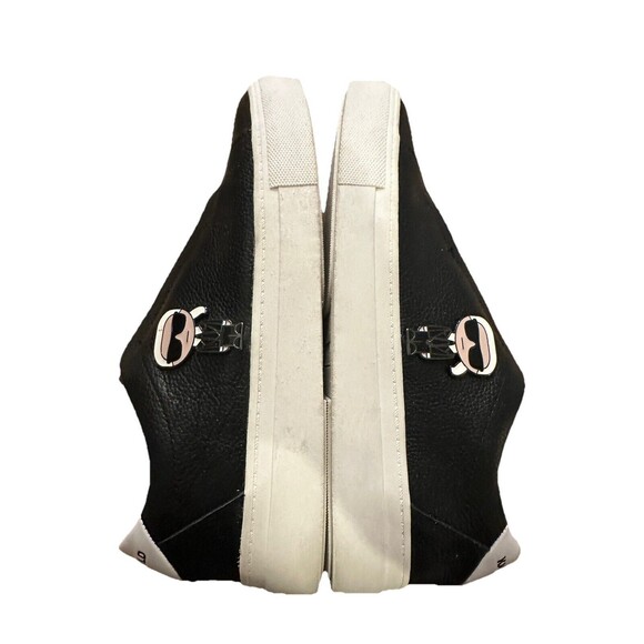 KARL LAGERFELD MENS BLACK TENNIS SHOE KL211370 BLK 8M - Picture 8 of 11